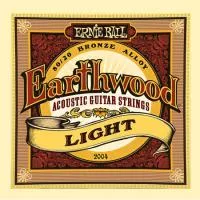 2004 Earthwood Комплект струн для акустической гитары, бронза, 11-52, Ernie Ball