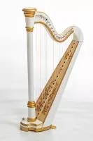 MLH0011 Capris Арфа 21 струнная (A4-G1), цвет - белый глянцевый, Resonance Harps