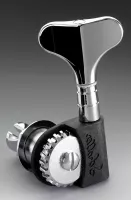 BM Light Одиночный колок для бас-гитары, правый, хром, Schaller, 10270271.22.73
