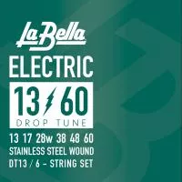 Drop Tune Комплект струн для электрогитары 13-17-28-38-48-60 La Bella, DT13