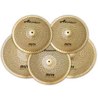 Mute Gold Комплект тарелок с уменьшенной громкостью звучания 14, 16, 18, 20", Arborea, GD14161820SET