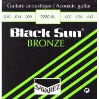2230XL Black Sun Комплект струн для акустической гитары, 10-47, Savarez