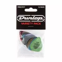 Набор медиаторов Guitar MED/HVY Pick Variety Pack 12шт, средние/толстые, Dunlop, PVP102