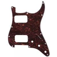 Пикгард для электрогитары Fender Stratocaster HH, 4 сл, черепаший панцирь, Musiclily, MX2248RT