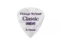 Celluloid Vintage Classic White Pearl Медиаторы 50шт, толщина 0.75мм, Pickboy, GP-14/075