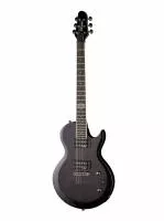 Электрогитара, черная, Clevan, CP-52FTBK-GLOSS