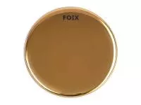 Пластик для малого и том барабана 16", золотистый, Foix, FDH-188GD-16