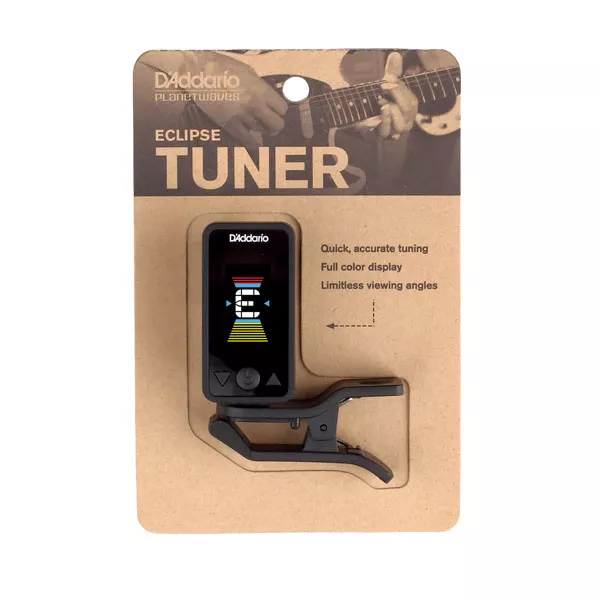 PW-CT-17BK Eclipse Тюнер на прищепке, черный, Planet Waves
