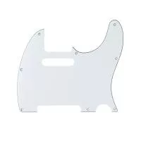 Пикгард для гитары Telecaster, 3 слоя, состаренная белая, Musiclily, MX1400AW