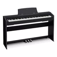 Privia Цифровое пианино со стойкой, черное, Casio, PX-770BK