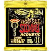 2156 Slinky Coated Комплект струн для акустической гитары, 12-54, Ernie Ball
