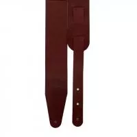 Leather Ремень для гитары, кожаный, бордовый, Fidel, FL50008L