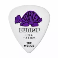 Tortex Wedge Медиаторы 12шт, толщина 1,14мм, Dunlop, 424P1.14