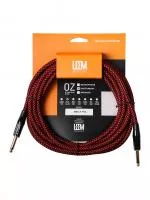 Кабель инструментальный, красный/черный, 5м, Leem, FRS-5(RD/BK)