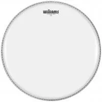 White Series Пластик для бас-барабана 24", белый, Williams, WW1-10MIL-24