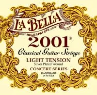 2001 Light Tension Комплект струн для классической гитары La Bella