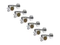 Колки для гитары 6л, локовые, хром, Gotoh, SG381-MGT-07-C-L6