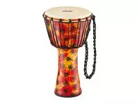NINO-PDJ1-M-G Джембе 10", пластик, натуральная кожа, Meinl