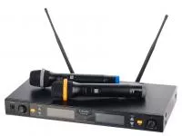 Беспроводная микрофонная система, 2 ручных передатчика, LAudio, LS-Q2-2M