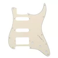 Пикгард для электрогитары Fender Stratocaster HSS, 3 слоя, кремовая, Musiclily, MX0313