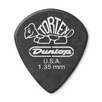 Tortex Pitch Black Jazz III Медиаторы 72шт, толщина 1.35мм, Dunlop, 482R1.35