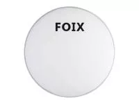 Пластик для бас-барабана 22", белый, с покрытием, Foix, FDH-25WC-22