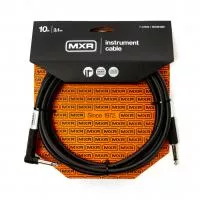 MXR Кабель инструментальный, прямой/угловой, 3м, Dunlop, DCIS10R