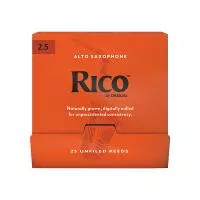 RJA0125-B25 Rico Трости для саксофона альт, размер 2.5, 25шт в индивидуальной упаковке, Rico