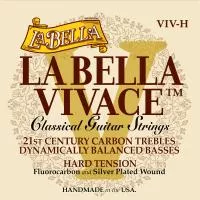 Vivace Комплект струн для классической гитары, карбон/посеребренные, сильное нат., La Bella, VIV-H