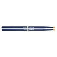 RBH595AW-BLUE 5B Rebound Барабанные палочки, синие, смещенный баланс, орех гикори, ProMark
