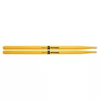 TX2BW-YELLOW 2B Барабанные палочки, желтые, орех гикори, деревянный наконечник, ProMark