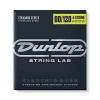 Комплект струн для бас-гитары, нерж.сталь, Extra Heavy Drop, 60-120, Dunlop, DBS60120