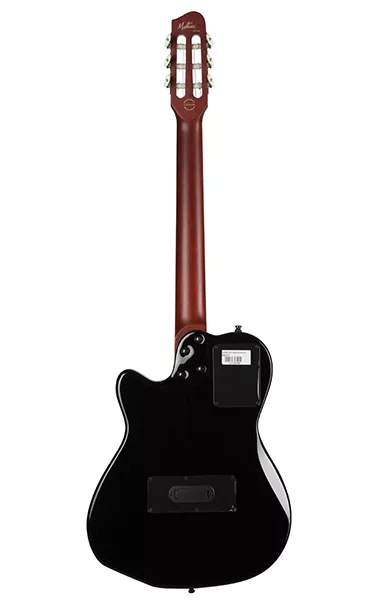 032174  ACS Cedar Black Электро-акустическая гитара с чехлом, черная, Godin