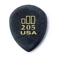 JD Jazztones Медиаторы 36шт, острый кончик, черные, Dunlop, 477R205