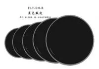 FLT-DH-B-20 Пластик для бас-барабана 20", черный, Fleet