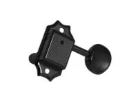 Колки для гитары 3+3, черные, Gotoh, SD90-05M-BK-L3+R3
