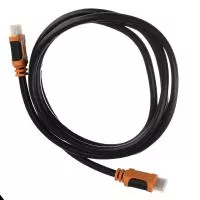Кабель HDMI (m)-HDMI (m) 1.8м ПВХ ver.2.0 4K 60Hz, черный, в пакете, GoPower, 00-00027308