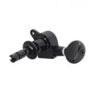 Колки для гитары 6л, черные, Metallor, J-05-Ball-LOCK-BK-6L