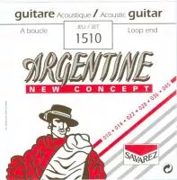 Argentine Комплект струн для акустической джаз гитары, Extra Light, петля, 10-45, Savarez, 1510