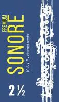 FR16C003 Sonore Трости для кларнета inB/inA № 2,5 (10шт), FedotovReeds