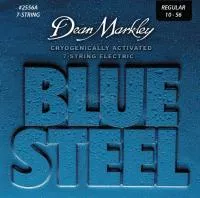 Blue Steel Комплект струн для 7-струнной электрогитары, никелированные, 10-56, Dean Markley, DM2556A