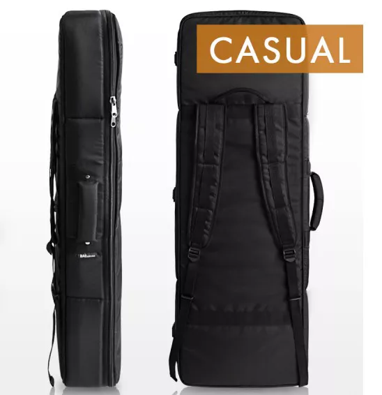BM1084 Keyboard_61 CASUAL Легкий чехол для клавишных инструментов, черный, BAG&music