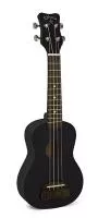 KT-SBK Kohala TIKI Укулеле сопрано, черный, Hohner