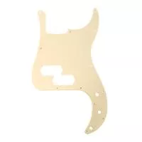 Пикгард для бас-гитары Precision Bass, 1 слой, кремовая, Musiclily, MX0362