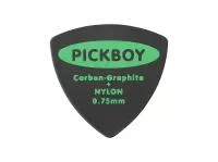 Triangle Carbon Nylon Медиаторы 50шт, толщина 0.75мм, Pickboy, GP-22T/075