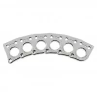 Ratio InvisoMatch Пластины для колков, 45 градусов, 6шт, хром, GraphTech, PRT-952-214-C0