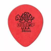 Tortex Teardrop Медиаторы 72шт, капля, толщина 0,50мм, Dunlop, 413R.50