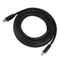 Кабель HDMI (m)-HDMI (m) 5.0м ПВХ ver.1.4, черный, в пакете, GoPower, 00-00027307