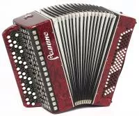 C9-RED Баян «Романс» 55х100-II, красный, Шуйская гармонь
