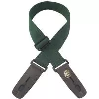 Ремень для гитары с блокировкой, тёмно-зелёный, Lock-It Straps, D'Andrea, LIS-007-P2-DGRN/BRN